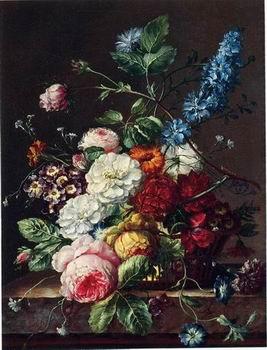 unknow artist Floral, beautiful classical still life of flowers 08 Norge oil painting art